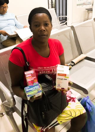 A recipient of medication.