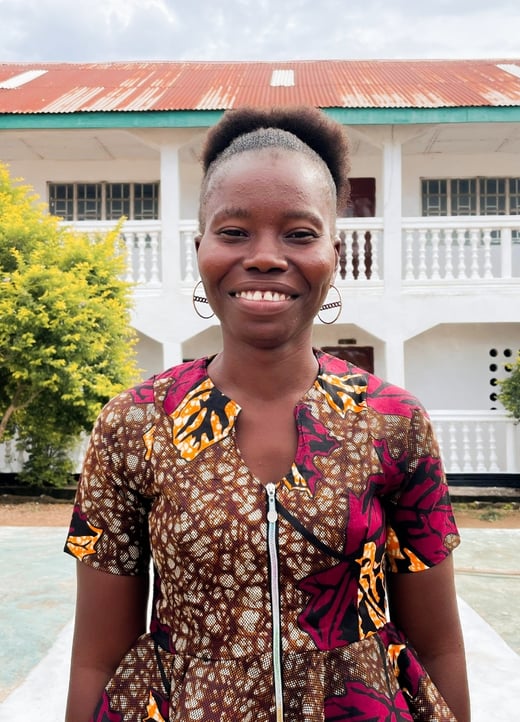 Christiana, the boarding house matron.